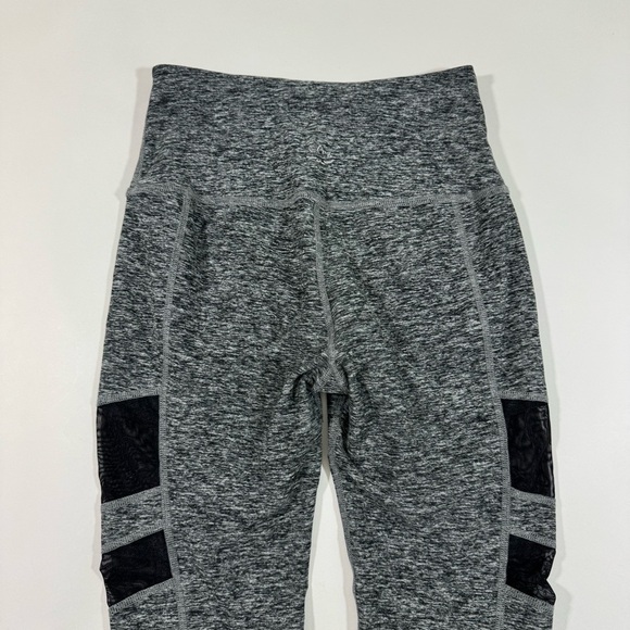 Beyond Yoga High Waist Mesh Panel Leggings Spacedye Grey - Picture 6 of 10